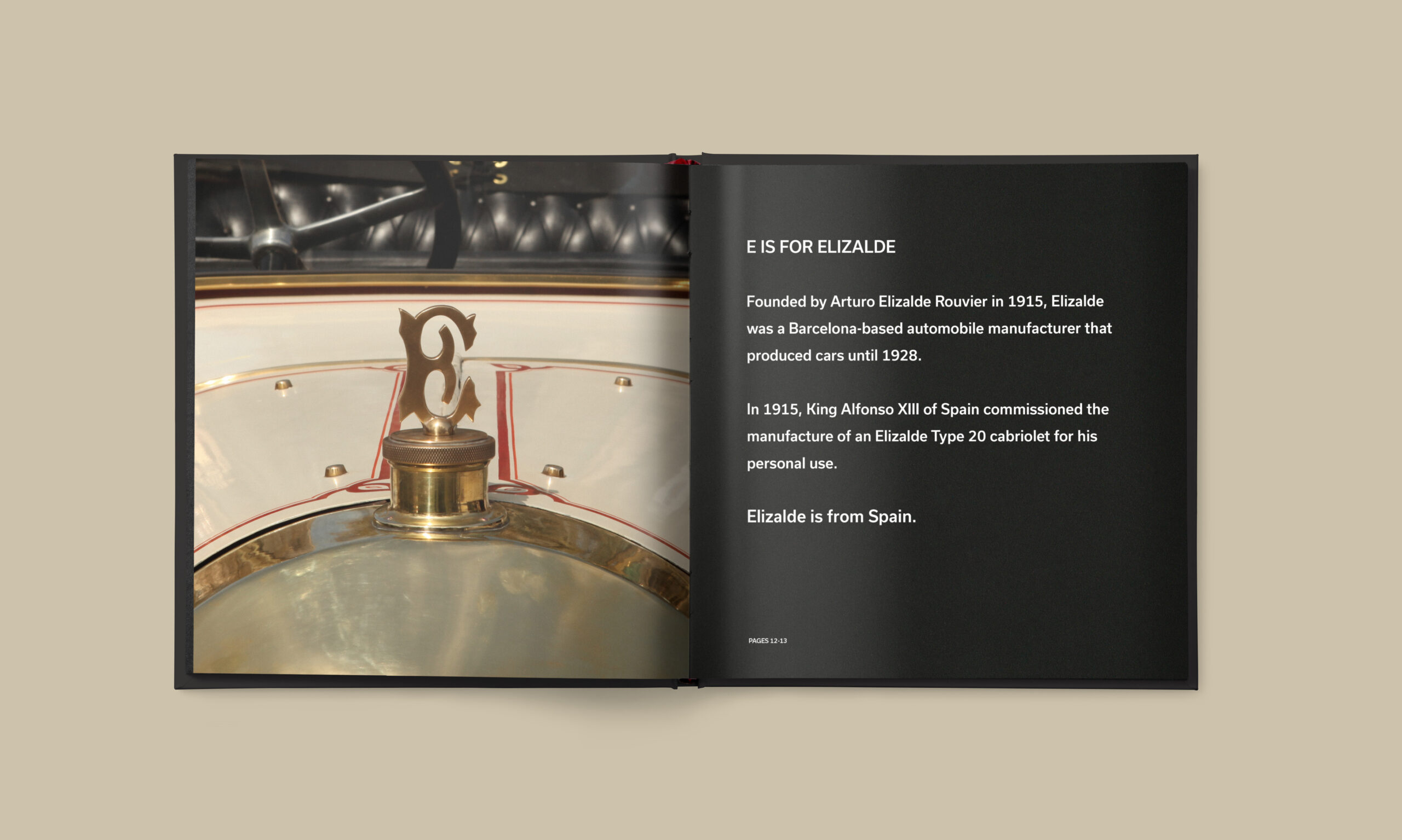 ABC book - Elizade spread.