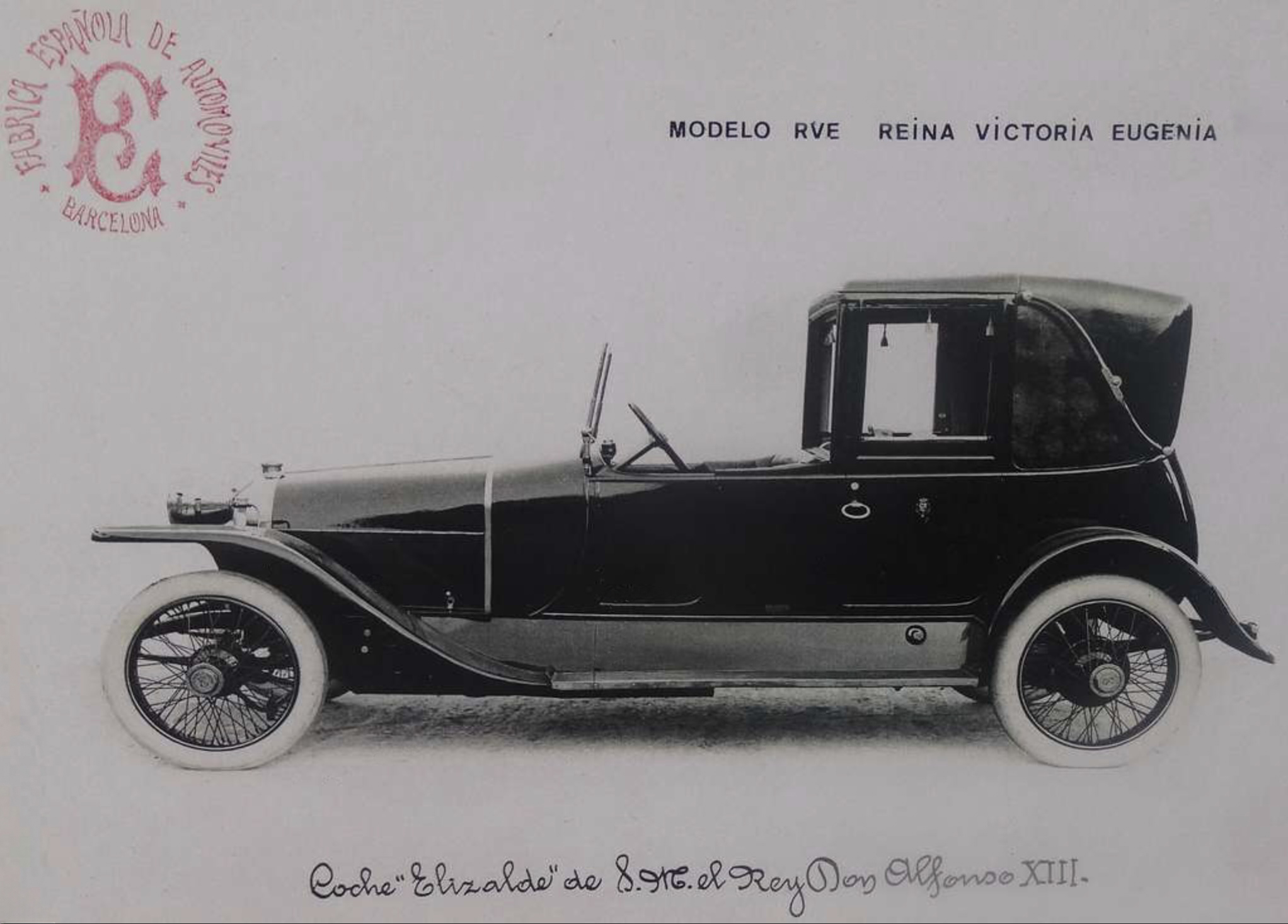 1916 Elizalde Reina Victoria Eugenia 1916. (public domain)