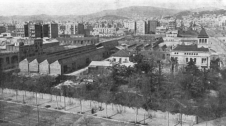 Elizalde factory in Barcelona, now an apartment complex. (Public Domain)